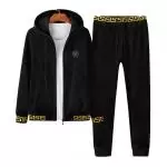 survetement versace femme homme velours side line